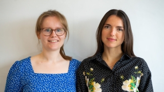 Aisling Foley (left) and Ilaria Poledri (right)